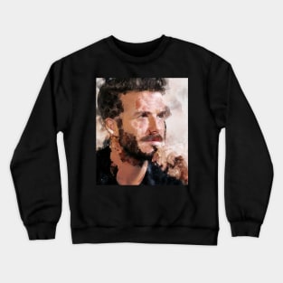 david beckham footba Crewneck Sweatshirt